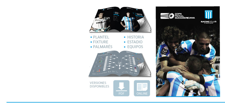 Descargá la Media Guide de la Copa Total Sudamericana 2013