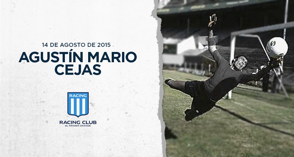 Agustín Mario Cejas, un sinónimo de Racing Club