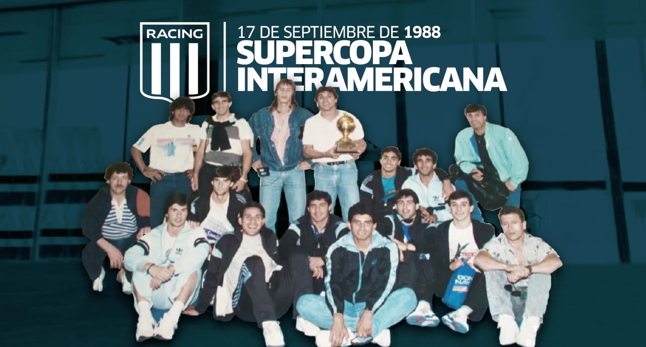 Otro festejo que trascendió fronteras: la Supercopa Interamericana