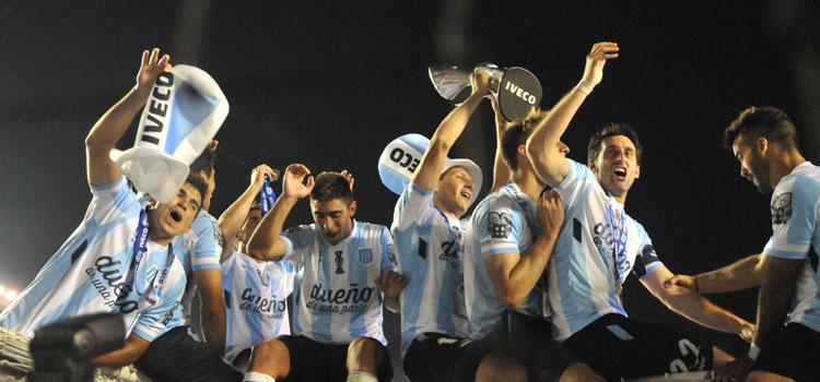 El sueño cumplido: Racing es el nuevo campeón del fútbol argentino