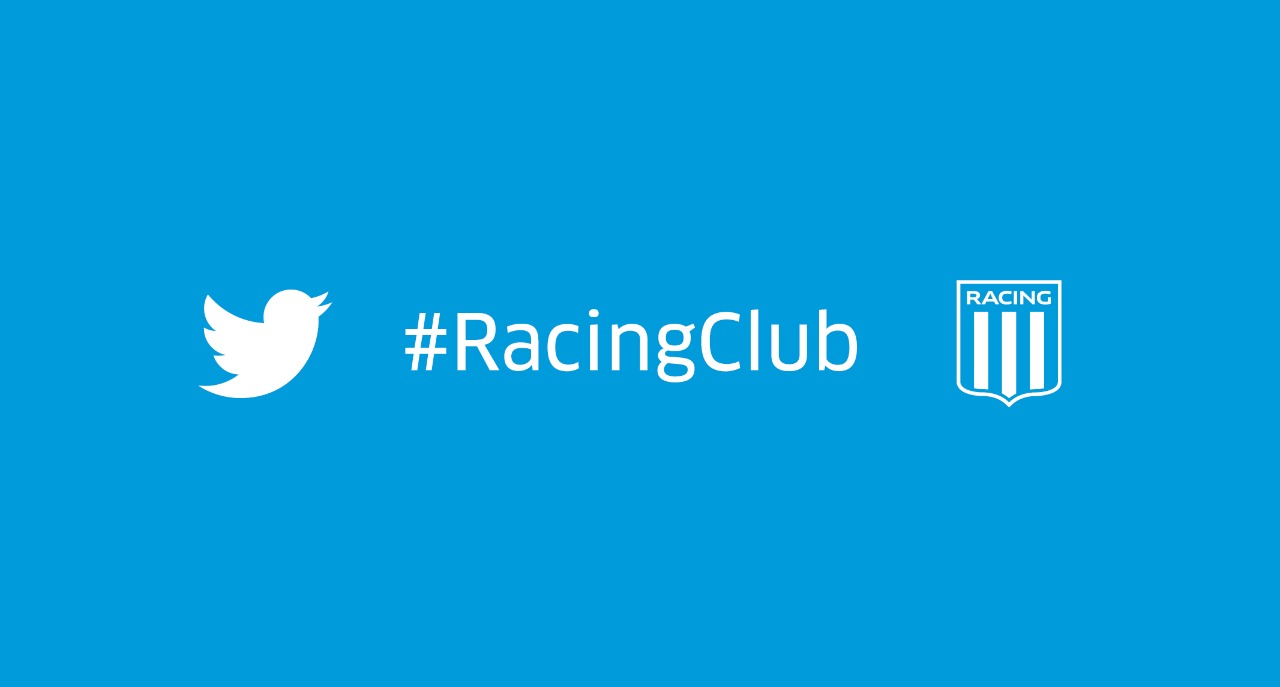 Racing y Twitter, unidos en las celebraciones