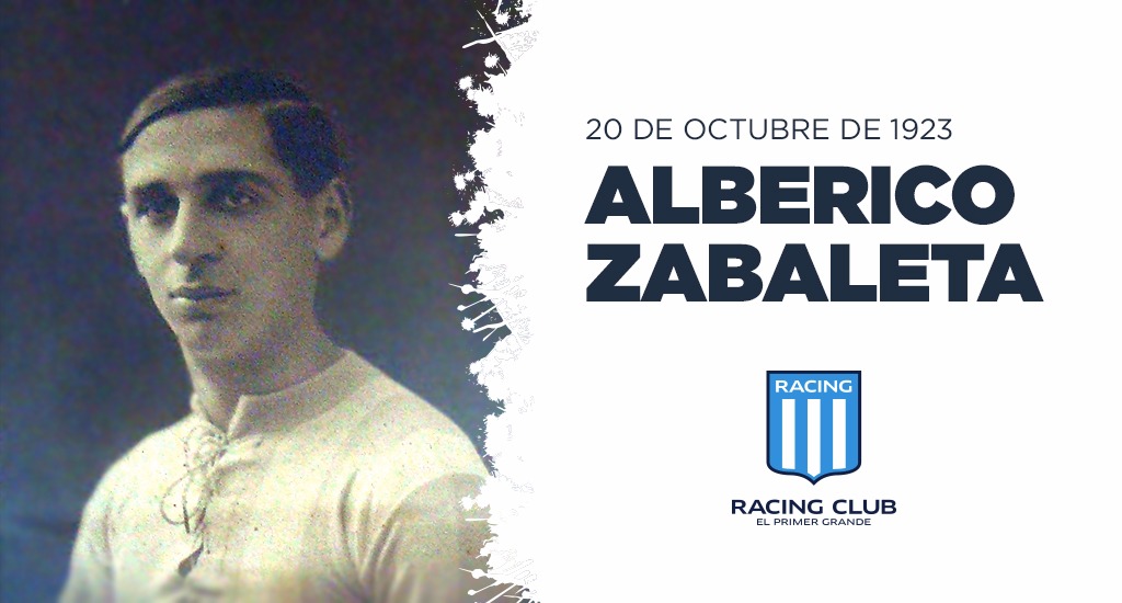 Albérico Zabaleta, siempre aclamado