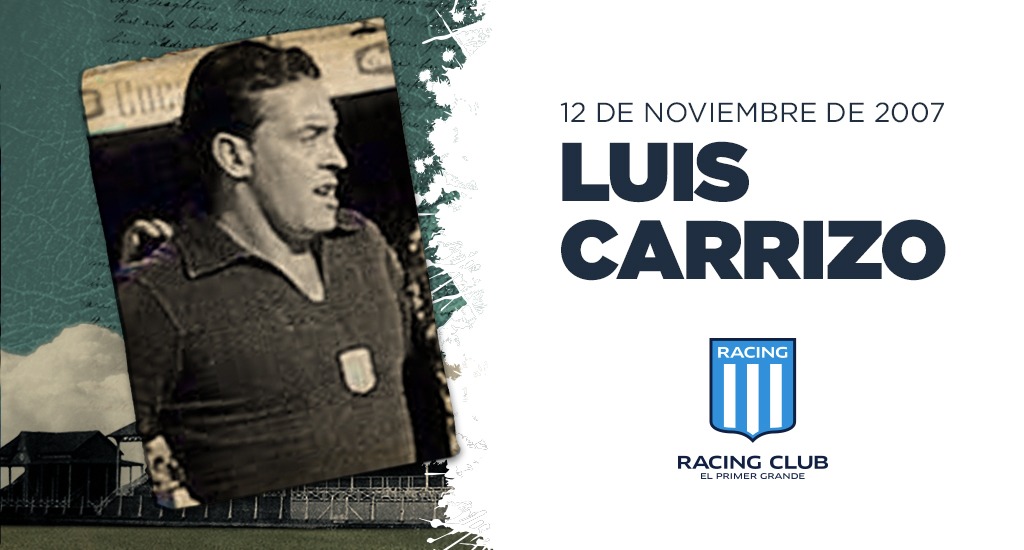 Luis Carrizo, arquero y campeón