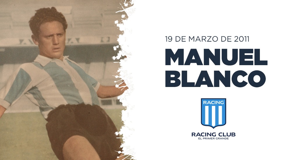 Manuel Blanco, un goleador inolvidable